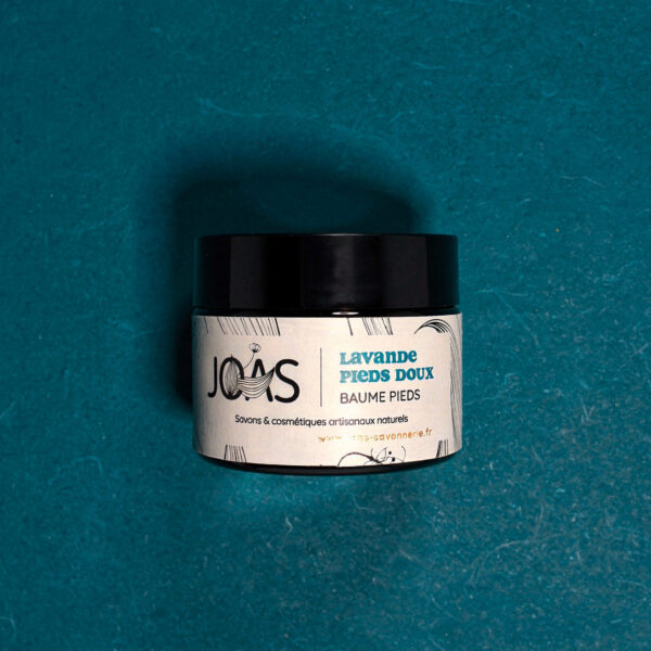 Baume hydratant pieds, savonnerie joas